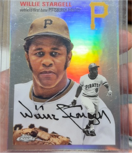 2023 Topps Chrome Platinum Anniversary #376 Willie Stargell — front