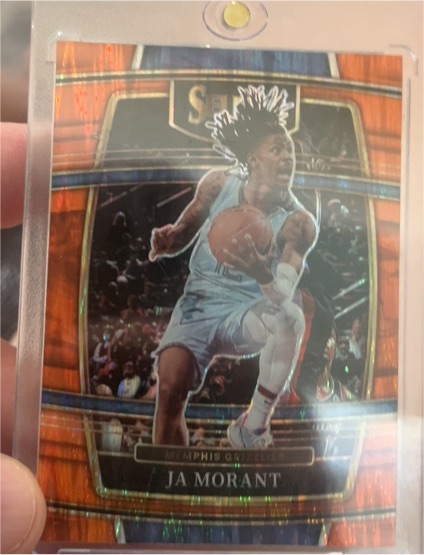 2021-22 Panini Select #75 Ja Morant — front