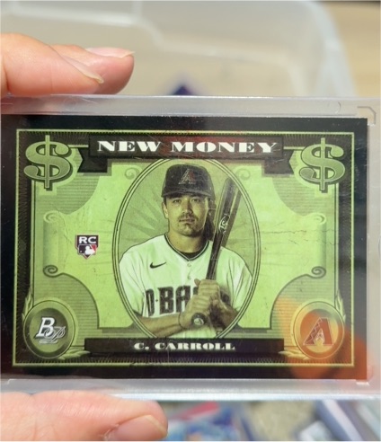 2023 Bowman Platinum #NM-4 Corbin Carroll New Money — front