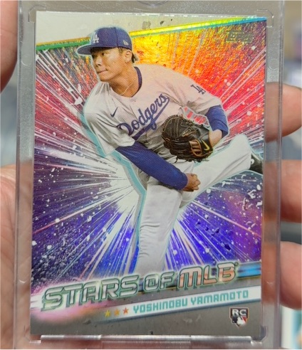 2024 Topps Series 2 Stars of MLB #SMLB-57 Yoshinobu Yamamoto — front