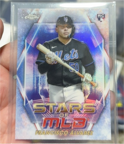 2023 Topps Chrome #SMLBC-50 Francisco Alvarez — front