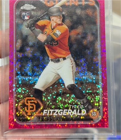 2024 Topps Chrome #131 Tyler Fitzgerald — front