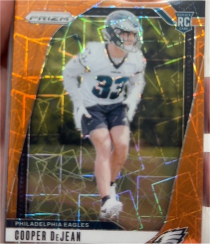 2024 Panini Prizm #321 Cooper DeJean — front