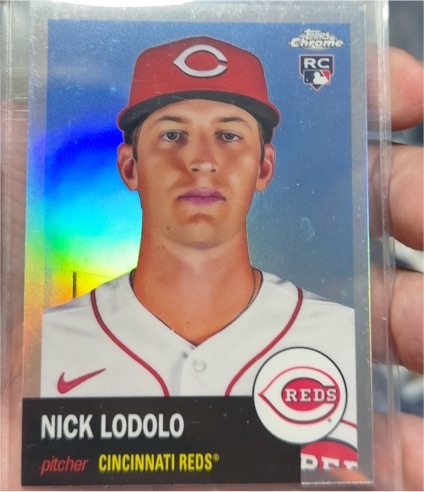 2022 Topps Chrome Platinum Anniversary #97 Nick Lodolo — front