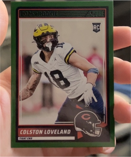 2025 Panini Score #31 Colston Loveland Rookie — front