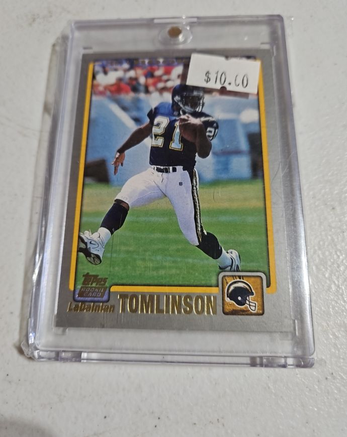 2001 Topps #350 LaDainian Tomlinson — front