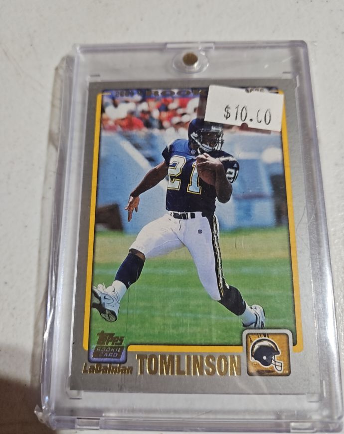 2001 Topps #350 LaDainian Tomlinson — front