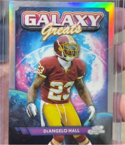 2024 Topps Cosmic Chrome Galaxy Greats #GG-24 DeAngelo Hall — front
