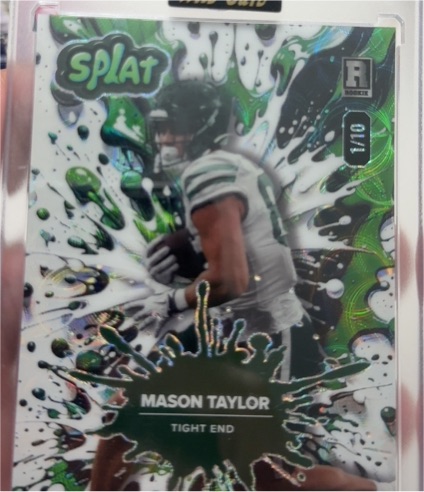 2024 Wild Card Splat Mason Taylor — front