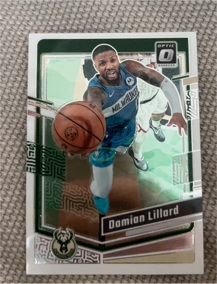 2023-24 Donruss Optic #4 Damian Lillard — front