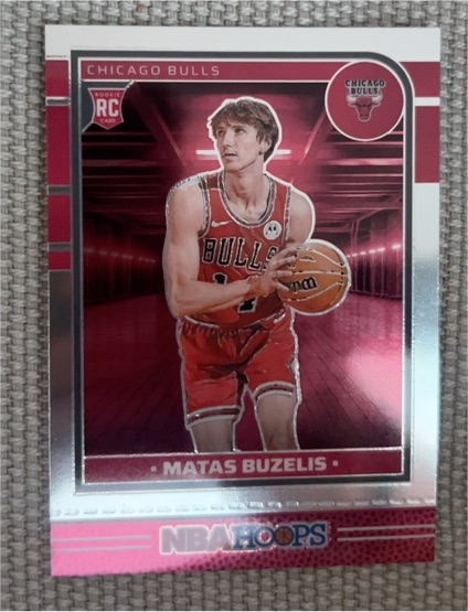 2024-25 Panini NBA Hoops #241 Matas Buzelis — front