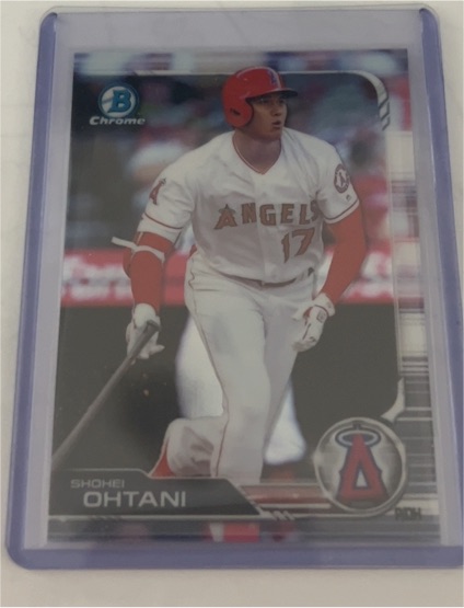 2019 Bowman Chrome #50 Shohei Ohtani — front