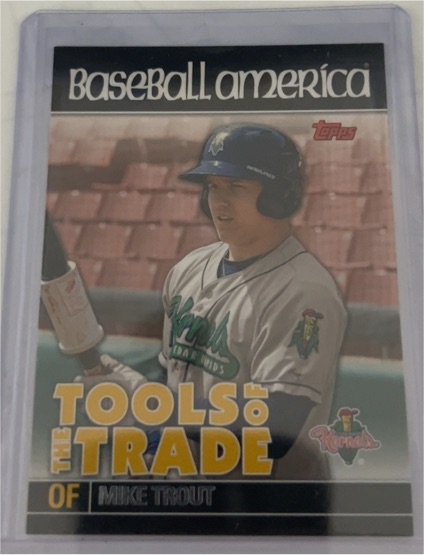 2010 Topps Pro Debut #TT27 Mike Trout Baseball America Tools of the Trade — front