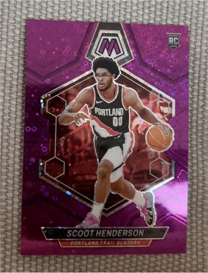 2023-24 Panini Mosaic #216 Scoot Henderson — front