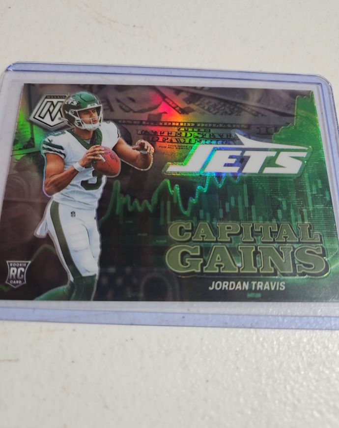 2024 Panini Mosaic #6 Jordan Travis Capital Gains — front