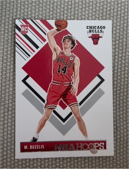 2024-25 Panini NBA Hoops Tribute #295 Matas Buzelis — front