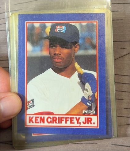 1991 Pepsi #4 Ken Griffey, Jr. — front