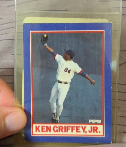 1991 Pepsi #2-8 Ken Griffey Jr. — front