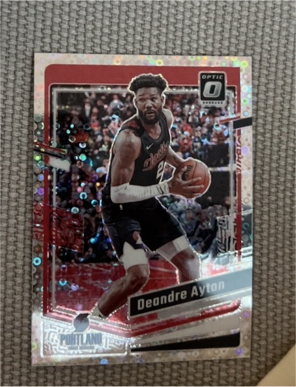 2023-24 Donruss Optic #141 Deandre Ayton — front