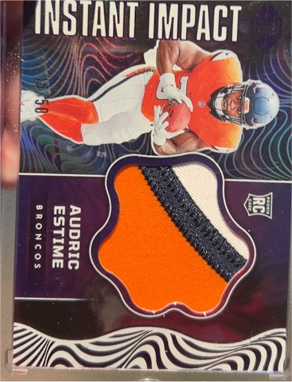 2024 Panini Illusions Instant Impact #II-AEE Audric Estime — front