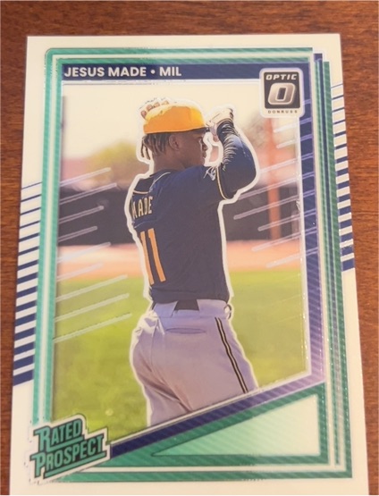 2025 Panini Donruss Optic #162 Jesus Made — front