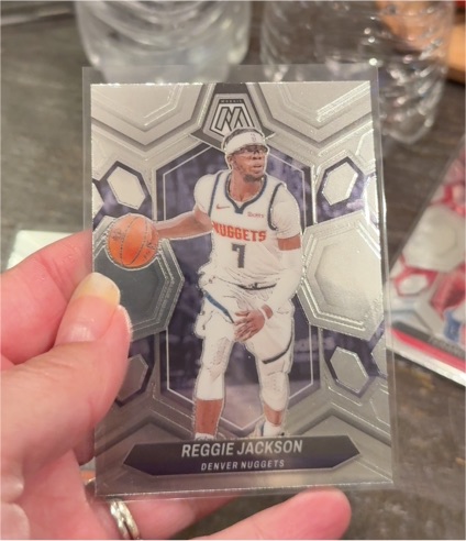 2023-24 Panini Mosaic #164 Reggie Jackson — front