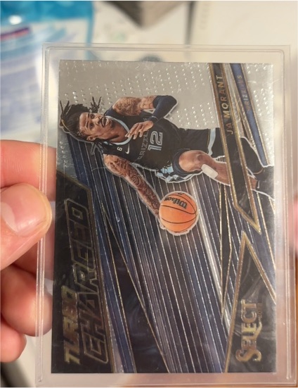2022-23 Panini Select #9 Turbocharged Ja Morant — front