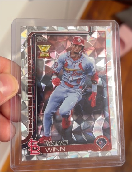 2025 Topps Series 1 #22 Masyn Winn — front