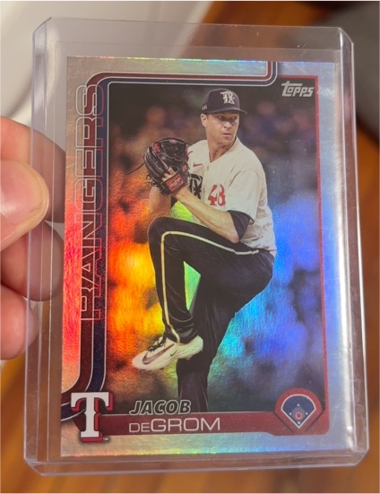 2025 Topps Series 1 #208 Jacob deGrom — front