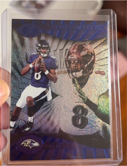 2024 Panini Illusions #7 Lamar Jackson — front
