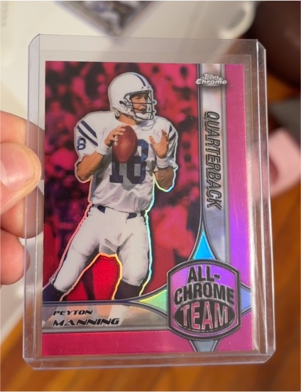 2024 Topps Chrome #ACT-1 Peyton Manning All-Chrome Team — front