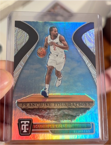 2024-25 Panini Totally Certified Franchise Foundations #24 Kawhi Leonard — front