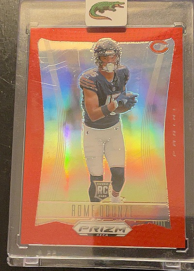 2024 Panini Prizm Deca #53 Rome Odunze Rookie Card — front