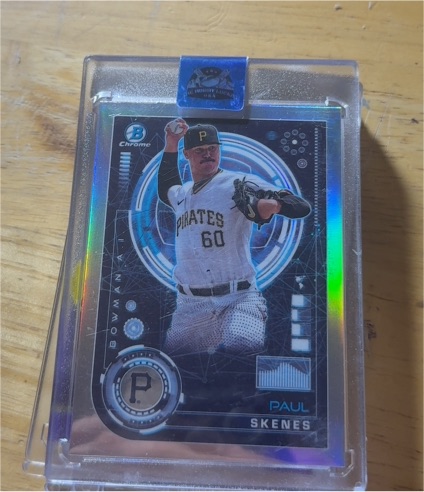 2024 Bowman Chrome Bowman AI #BAI-15 Paul Skenes — front