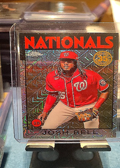 2021 Topps Chrome #86TC-57 Josh Bell 1986 Topps Baseball 35th Anniversary Chrome — front