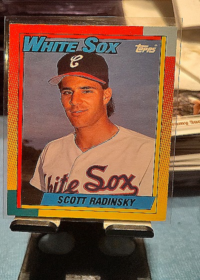 1990 Topps Traded #99T Scott Radinsky — front