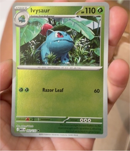 2023 Pokemon Scarlet & Violet Mega Battle #002 Ivysaur — front