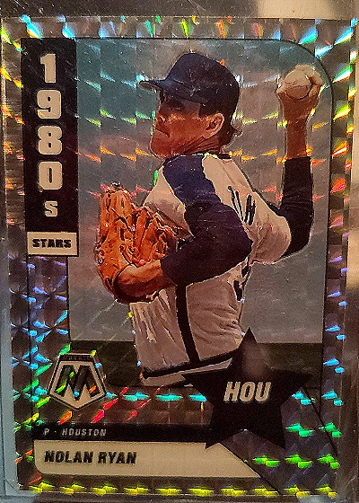 2022 Panini Mosaic #290 Nolan Ryan 1980s Stars Houston Astros — front