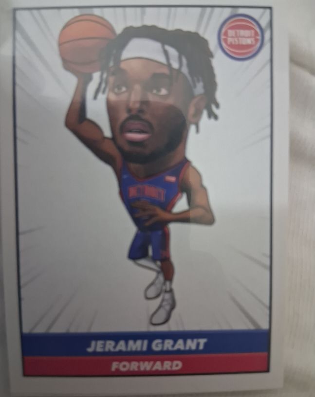 2021-22 Panini Sticker & Card Collection Jerami Grant Big Head — front