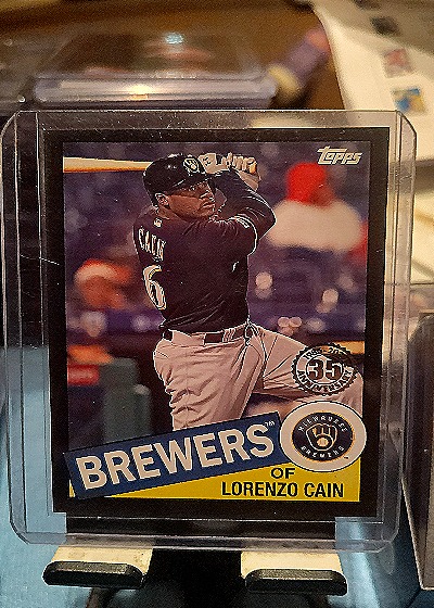2020 Topps 1985 Topps Baseball #85TB-23 Lorenzo Cain — front