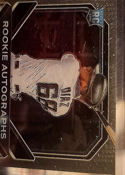 2020 Panini Lewin Diaz #RA-LD Rookie Autographs — front
