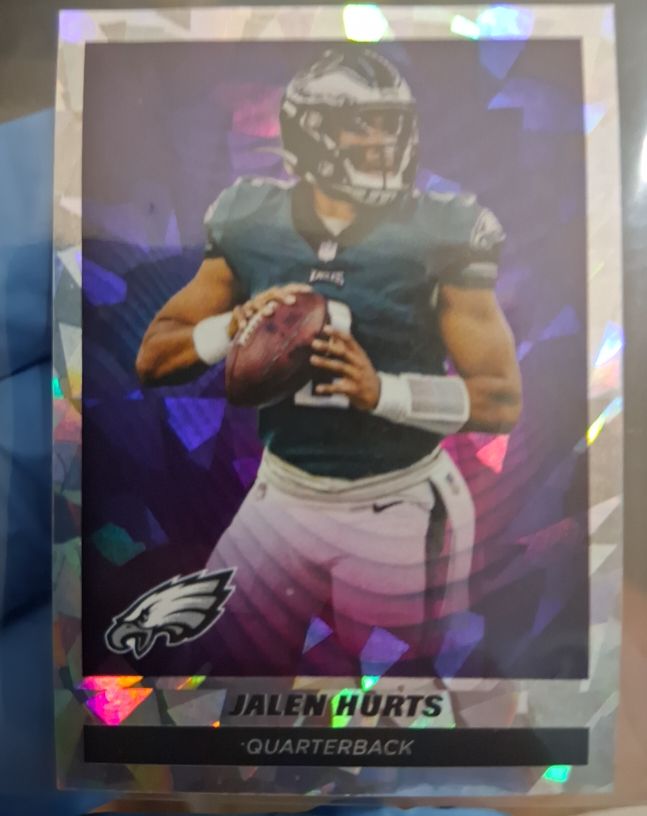 2021 Panini NFL Stickers #328 Jalen Hurts — front