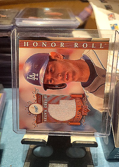 2003 Upper Deck Honor Roll Dean's List Jerseys #DL-SG1 Shawn Green — front