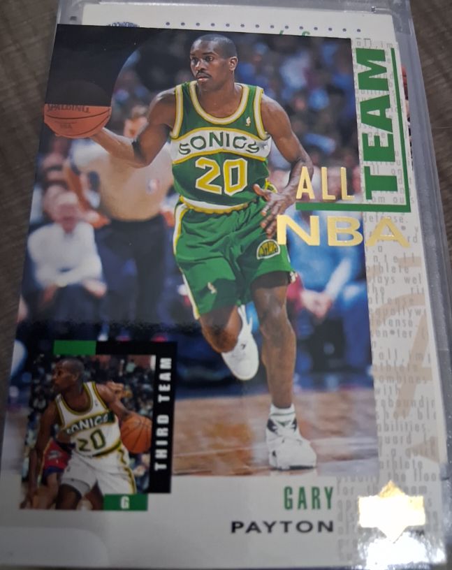 1994-95 Upper Deck #25 Gary Payton — front