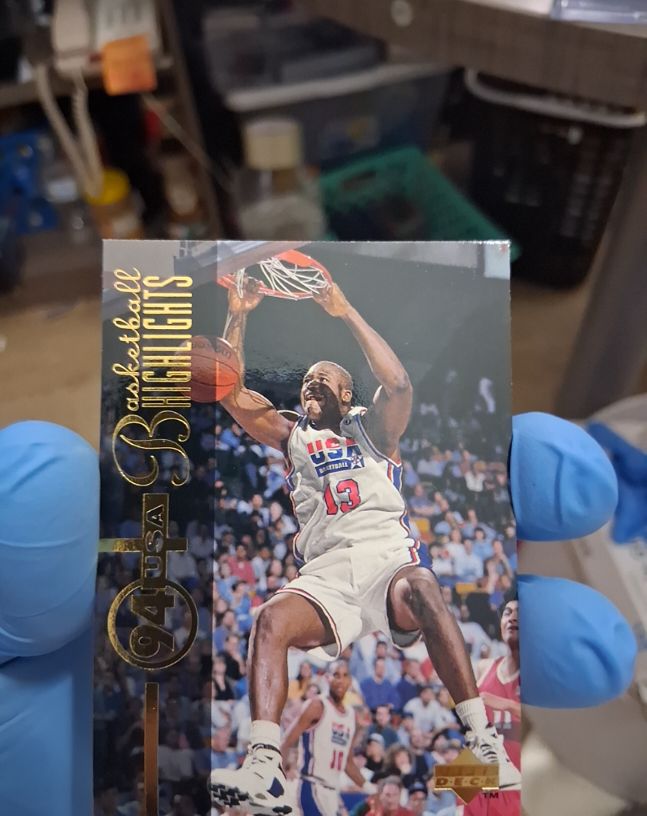 1994 Upper Deck #178 Shaquille O'Neal USA Basketball Highlights — front