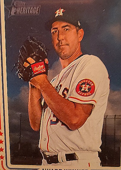 2006 Topps Heritage #AW-4 Justin Verlander — front