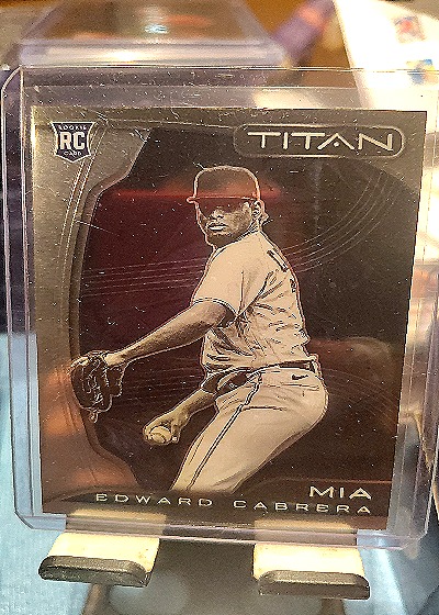 2022 Panini Chronicles Titan #6 Edward Cabrera — front