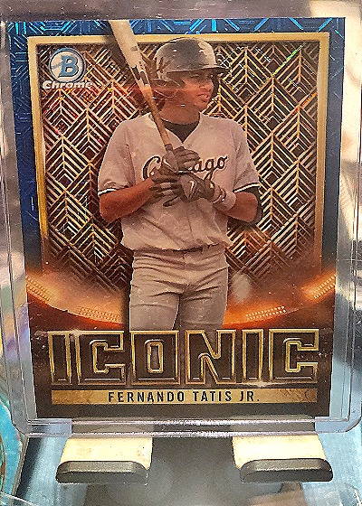 2023 Bowman Chrome Iconic #BI-3 Fernando Tatis Jr. — front