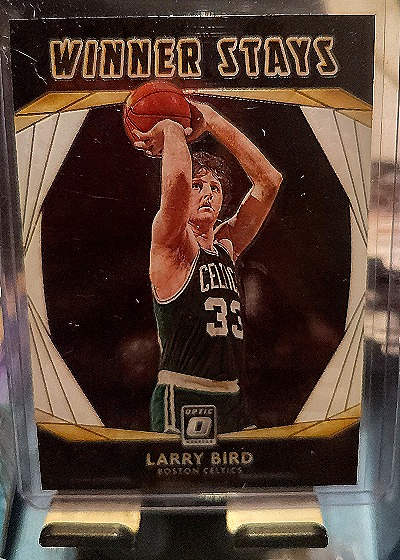 2020-21 Panini Donruss Optic #19 Larry Bird Winner Stays — front