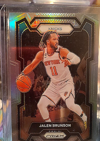2023-24 Panini Prizm #9 Jalen Brunson — front